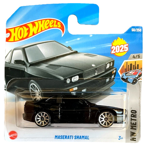 Hot wheels maserati shamal - wheels, hw