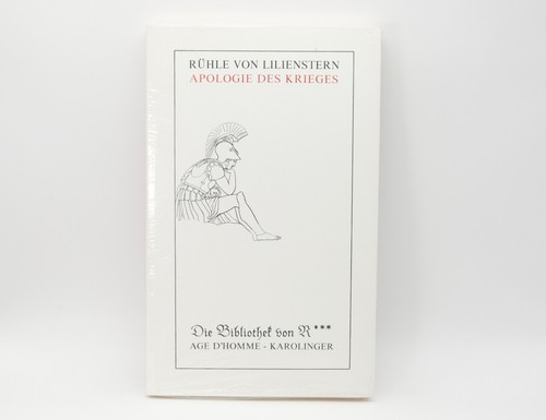 Apologie des krieges - krieges, –