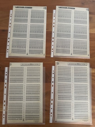 Vintage rubbelbuchstaben - vintage,