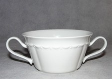 Rosenthal Classic Rose Form Anna weiß Suppentasse Soup bowl 11 cm Dm 