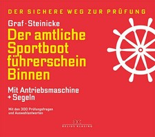 LEHRBUCH SBF SPORTBOOTFÜHRERSCHEIN BINNEN SEGEL MOTOR ANTRIEBSMASCHINE - DELIUS