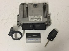 Ford Fiesta Motorsteuergerät Lesespule Wegfahrsperre Schlüssel SET  0281033274