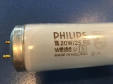 Leuchtstofflampe - PHILIPS TL 20W/25 RS WEISS 4000K T12 38mm G13 MADE IN HOLLAND