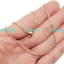 Solid 18K Rose Gold Filled