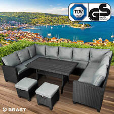 BRAST Poly Rattan Sitzgarnitur