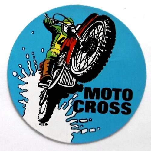 Werbe aufkleber moto cross - werbe-aufkleber,
