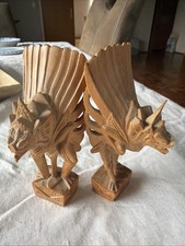 Vintage geschnitzte Holzfigur