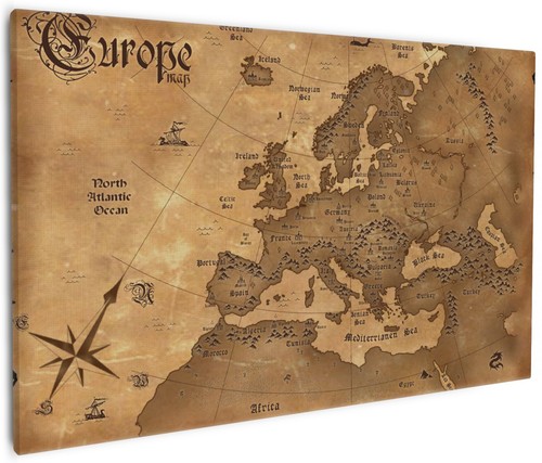 Wallario leinwandbild wandbild - wallario,