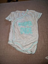 Kurzarmbody gr. 50/56 Wickelbody