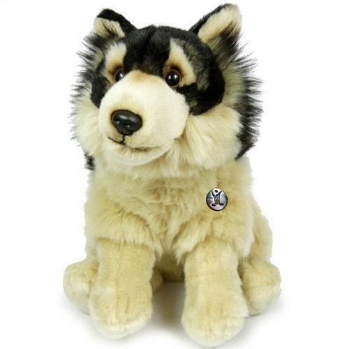 Wolf kuscheltier sitzend cm - kuscheltier,