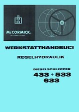 Werkstatthandbuch Hydraulik IHC 433 533 633 Regelhydraulik