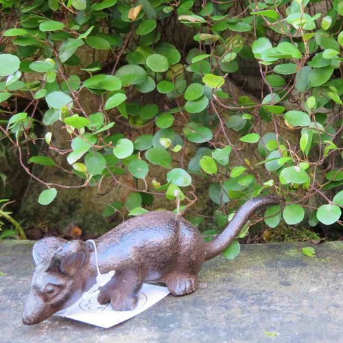 Maus gusseisen deko gartendeko - maus,