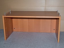 IKEA EFFEKTIV Regal Aufsatz niedrig Büromöbel Buche mittelbraun (alte Serie)