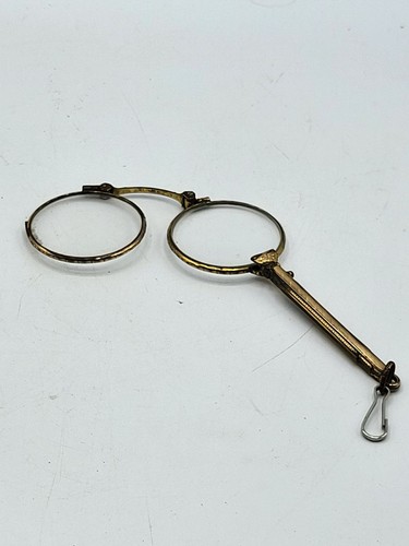 Lorgnon alte klappbar gold - alte,