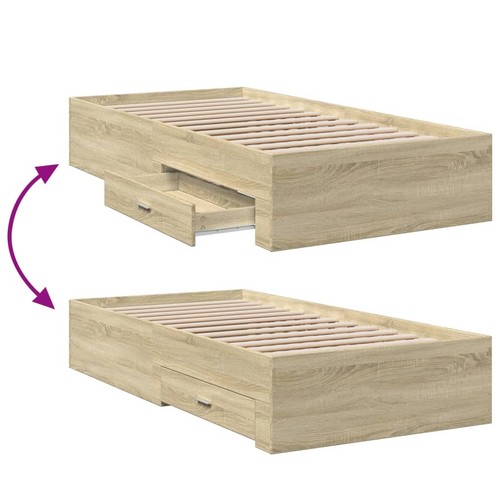 Bettgestell mit schubladen - bettgestell,
