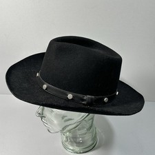 Cowboyhut Herren Schwarz