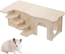Hamster Holzhaus Eckhaus für