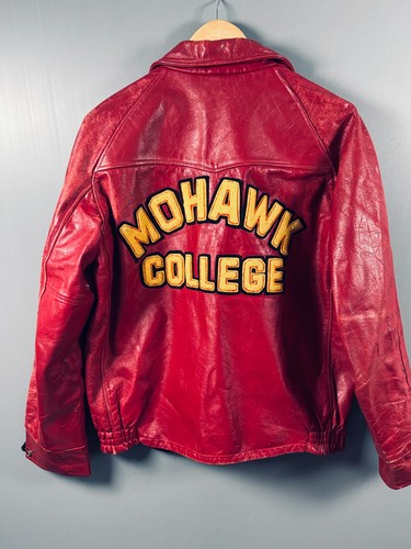 Vintage mohawk college red - mohawk,