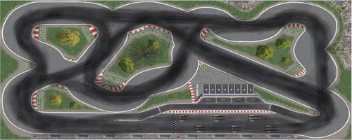 Racetrack rennstrecke extras - rennstrecke, +extras