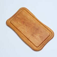 Vesperbrett aus Akazienholz mit umlaufender Saftrinne 36x21cm