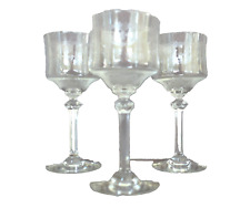 3 Süß-Weingläser mit feinem