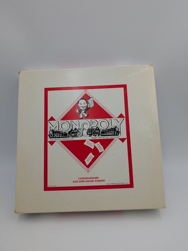 Vintage monopoly luxusausgabe - vintage,