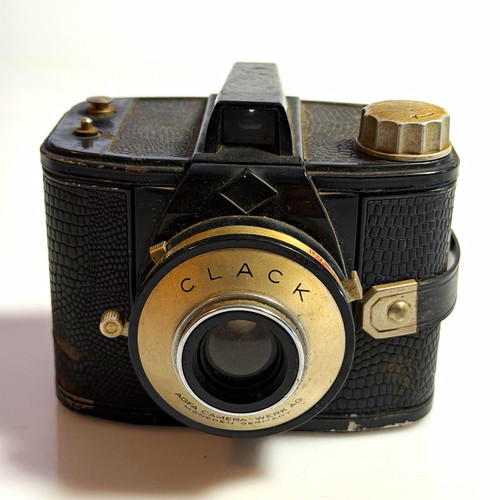 Agfa clack rollfilmkamera - clack,