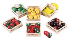 FUNTOYS 08066 Holz-Früchteset