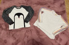 Mädchen Pullover Set 2x