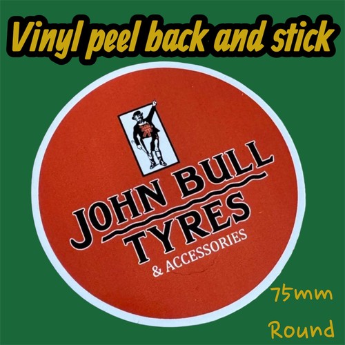 John bull tyres vintage - bull, vinyl