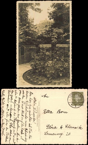 Ansichtskarte eisenach haus - ansichtskarte,