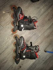 K2 Inline Skater Schwarz Rot