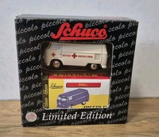 Schuco Piccolo Volkswagen VW T1 Bulli Bus 1:90 in OVP Krankenwagen Klinik