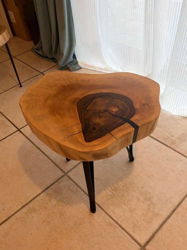 Couchtisch aus walnussholz - couchtisch,