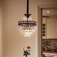 Vintage Pendelleuchte Metall &