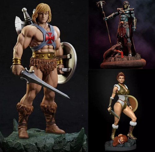 Teela skeletor man figur - skeletor, he-man