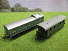 Minitrix etc N Konvolut Packwagen, Personenwagen DR (VE) C1374