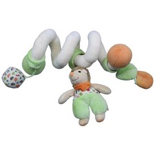 Sterntaler Igel, grün-weiß Spielzeugspirale 25cm Gebraucht Igel