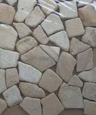 Restposten 7 qm Mosaik -Sandstein Bruch- Asia Sandstein auf Matte Nr. 314