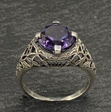 Alexandrit Ring  925er Silber