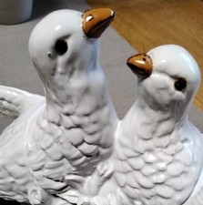 Tauben Schale - Bonboniere   Hochzeit Geschenk selten