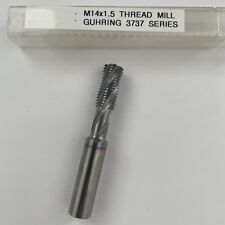 M14x1,5 1,5 mm Steigung GEWINDELFRÄSER GUHRING 3737 Geänderte MwSt.-Rechnung