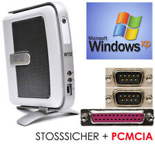 MINI COMPUTER V90 WINDOWS XP 2x RS-232 LPT PCMCIA VGA USB PS/2 12V NT 16GB SSD