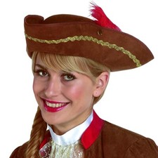 BRAUNER PIRATEN HUT & FEDER