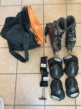 Inliner Rollerblade Gr.38 mit Tasche, Gelenkeschutz