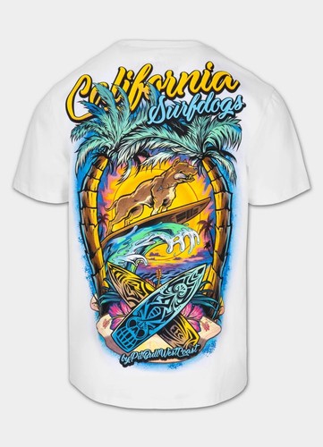 Herren shirt pitbull surfdog - herren, t-shirt