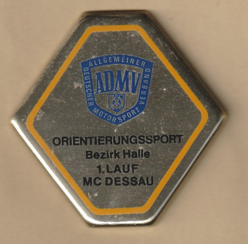 Original ddr plakette admv - original,