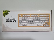 iJoy Wireless Wooden Keyboard