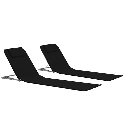 Strandmatte klappbar - 2x,