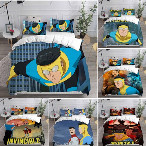 Invincible duvet cover - 3d,